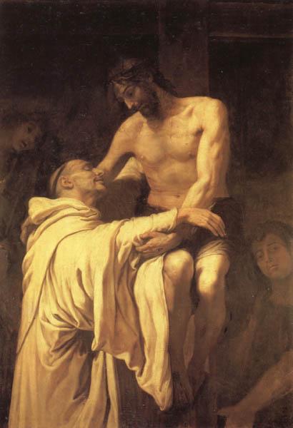 RIBALTA, Francisco Christ Embracing St.Bernard oil painting image